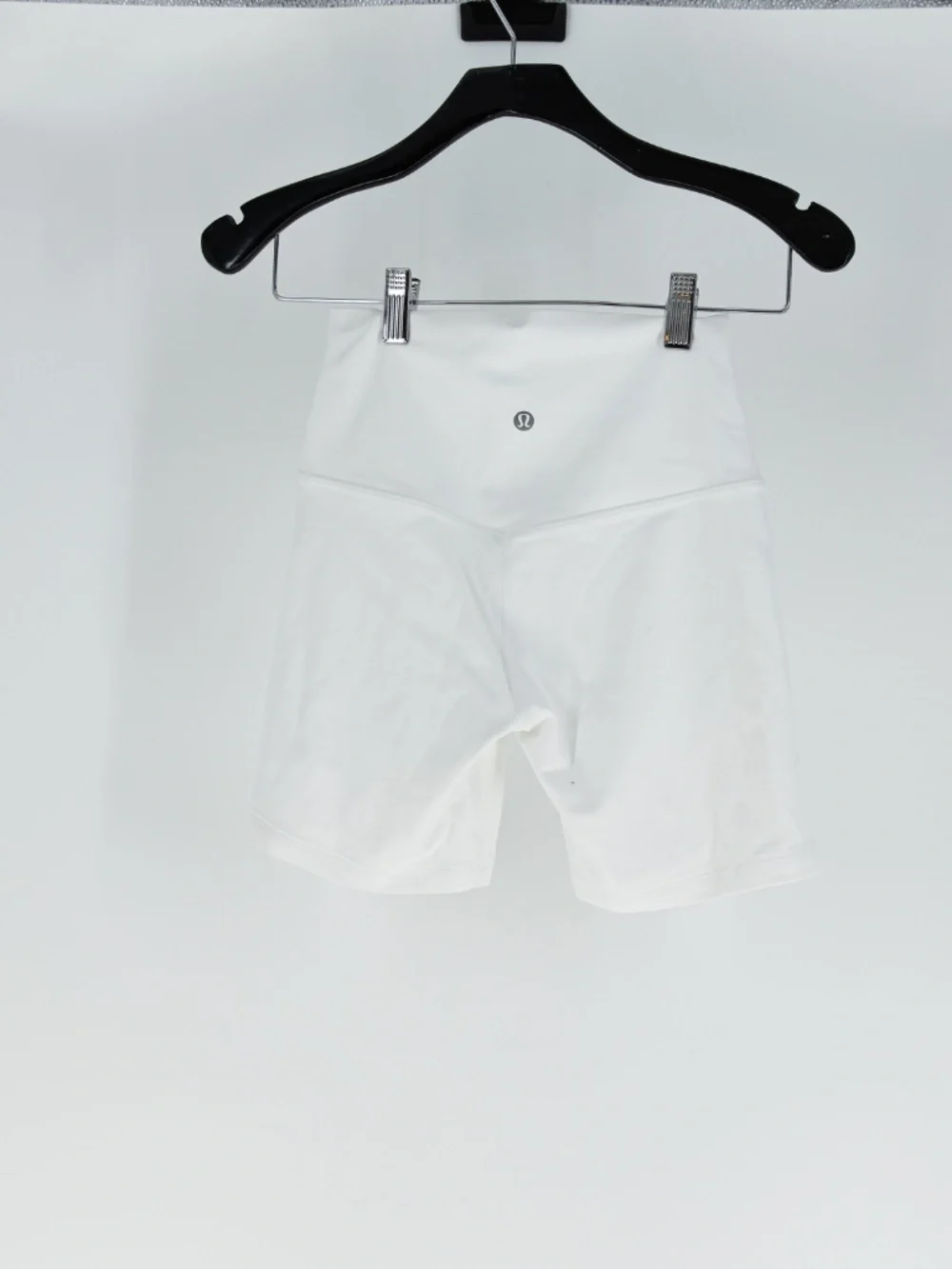 Lululemon Women's Align High Rise Athletic Work Out Shorts Optic White 4